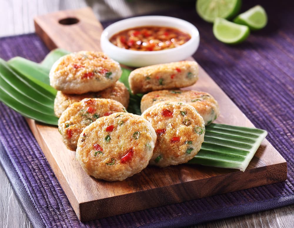 ThaiStyle PanFried Fish Patties USA