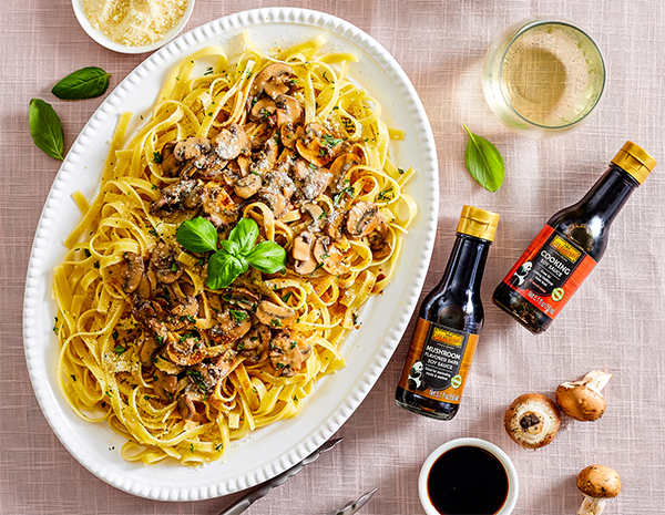 Creamy Mushroom Fettuccine | USA