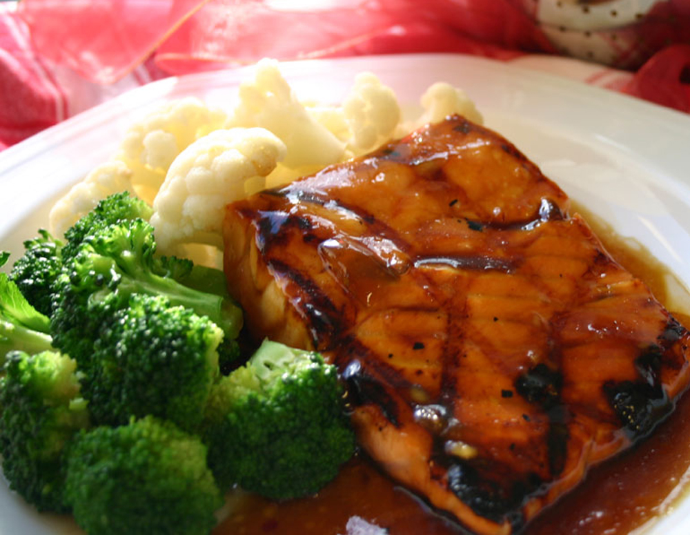 Sweet Ginger Salmon with Plum Sauce Recipes Lee Kum Kee Home USA