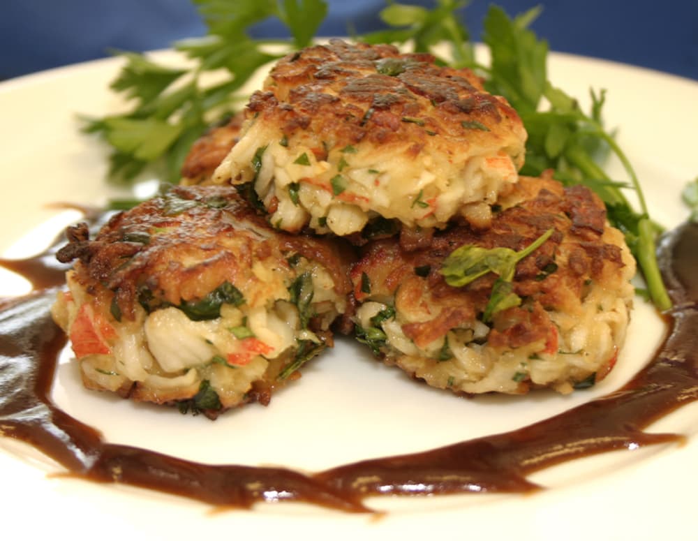 Crab Cakes with Chili Garlic Sauce | Recipes| Lee Kum Kee Home | USA