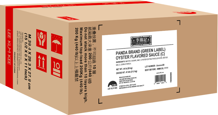 Panda Brand Green Label Oyster Flavored Sauce (C) | Lee Kum Kee ...